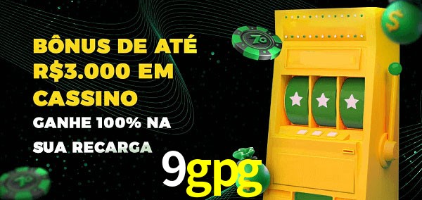 9gpg melhor bônus de depósito